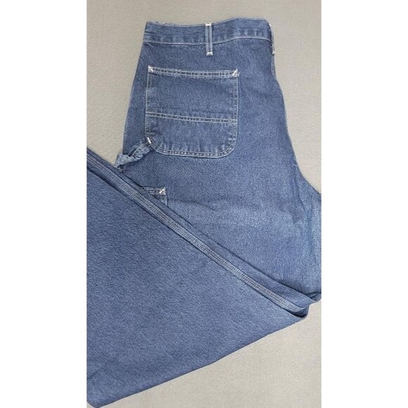 Carhartt Loose Original Fit Carpenter Jeans Sz 40x30 Denim Workwear - Picture 9 of 9